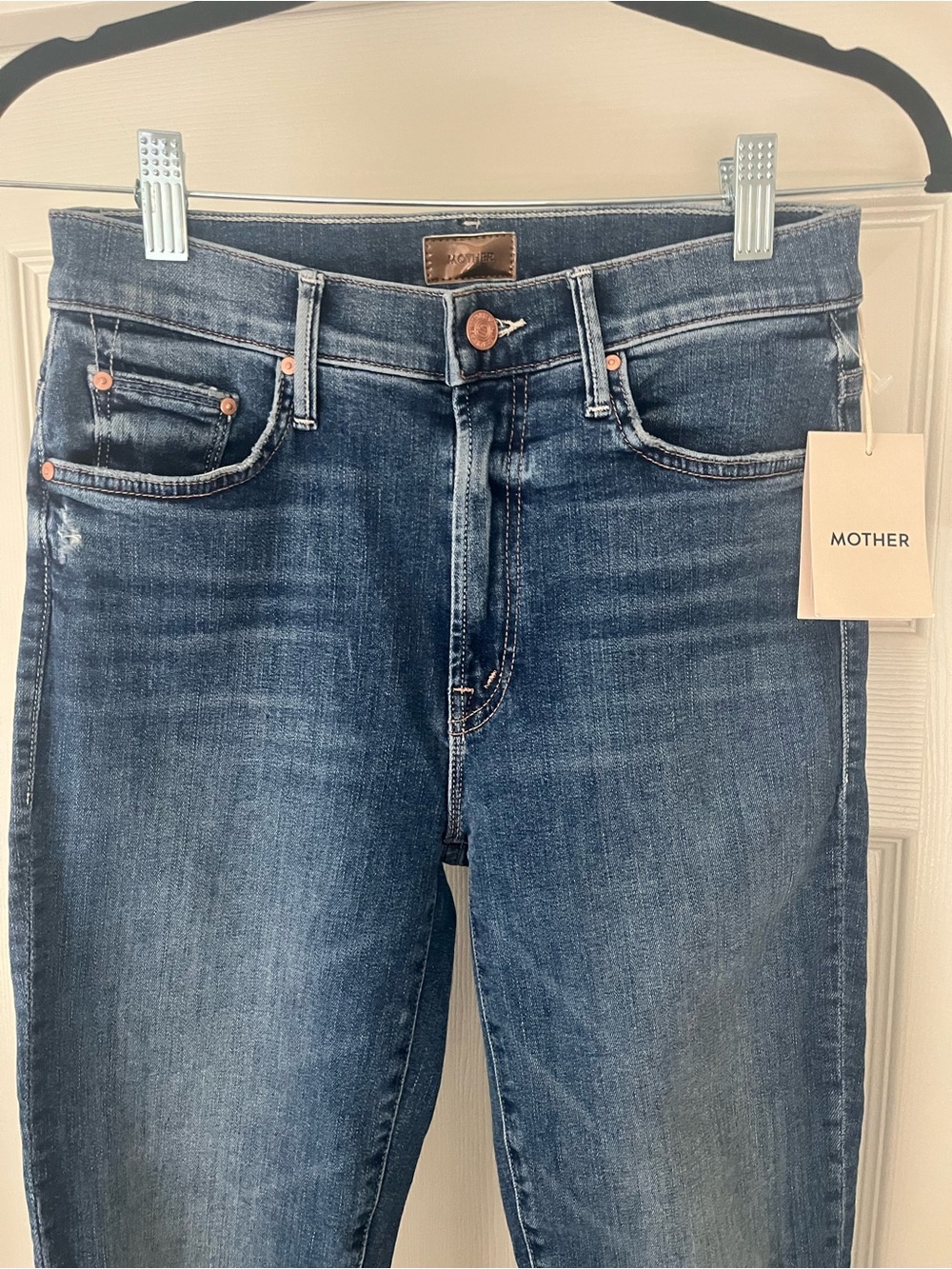 NWT mother jeans the insider crop step chew 26 - Picture 2 of 15